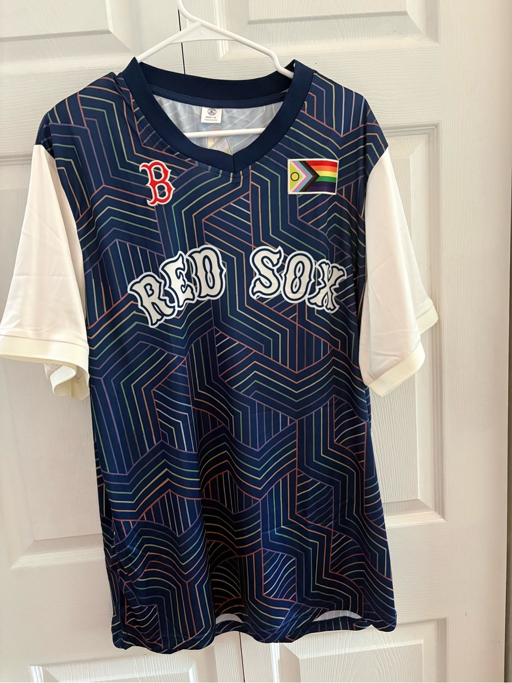 Boston Red Sox 2026 Pride Short Sleeve Jersey